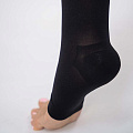 Гольфы компрессионные с открытым носком, класс компрессии 1 ТК.910 (Размер: №1 Цвет: Черный)