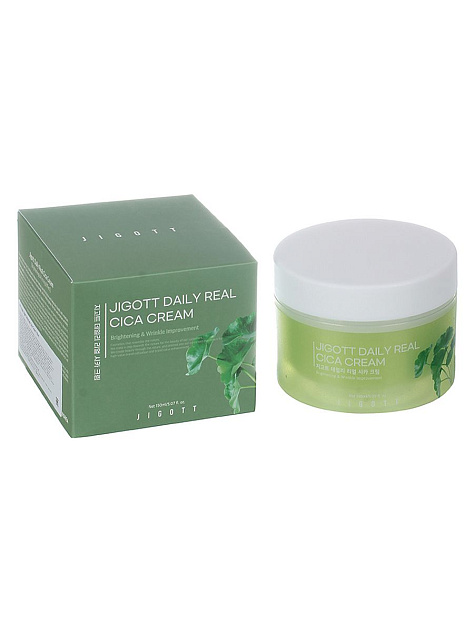 Крем для лица с азиатской центеллой Jigott Daily Real Cica Cream 150ml