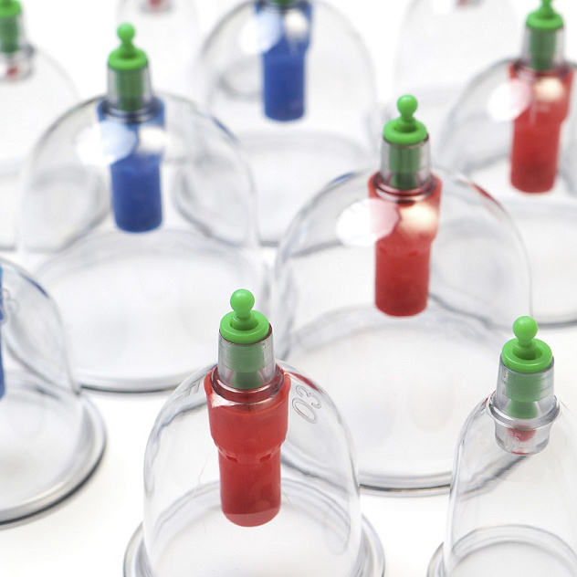 Банки вакуумные "Вакумаг" с насосом,YS-0012a