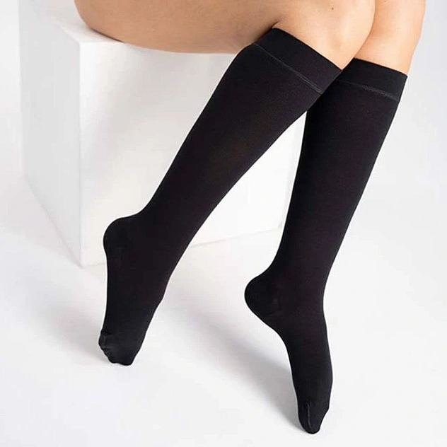 Гольфы компрессионные с закрытым носком, класс компрессии 2, ТК.911